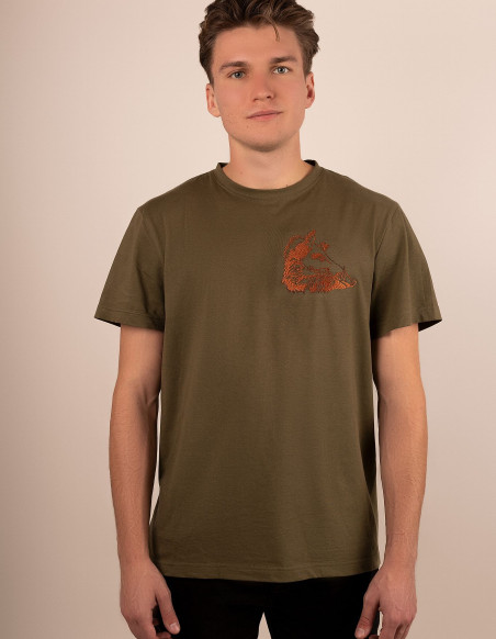 T-SHIRT Z HAFTEM "DZIK"