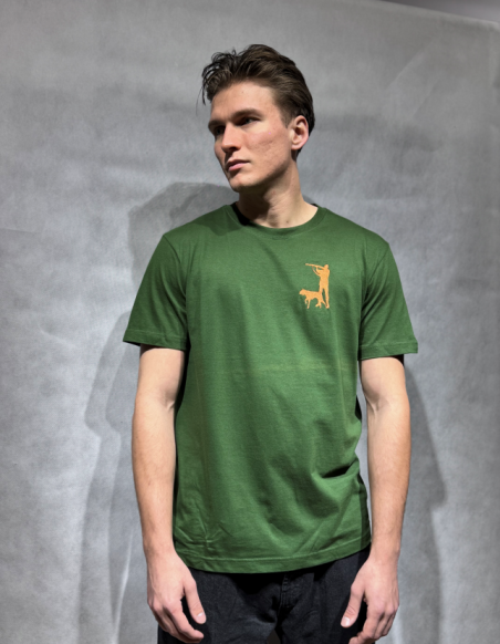 T-SHIRT Z HAFTEM „PIES...