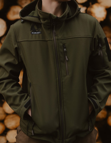 Bluza Softschell - "Forest"